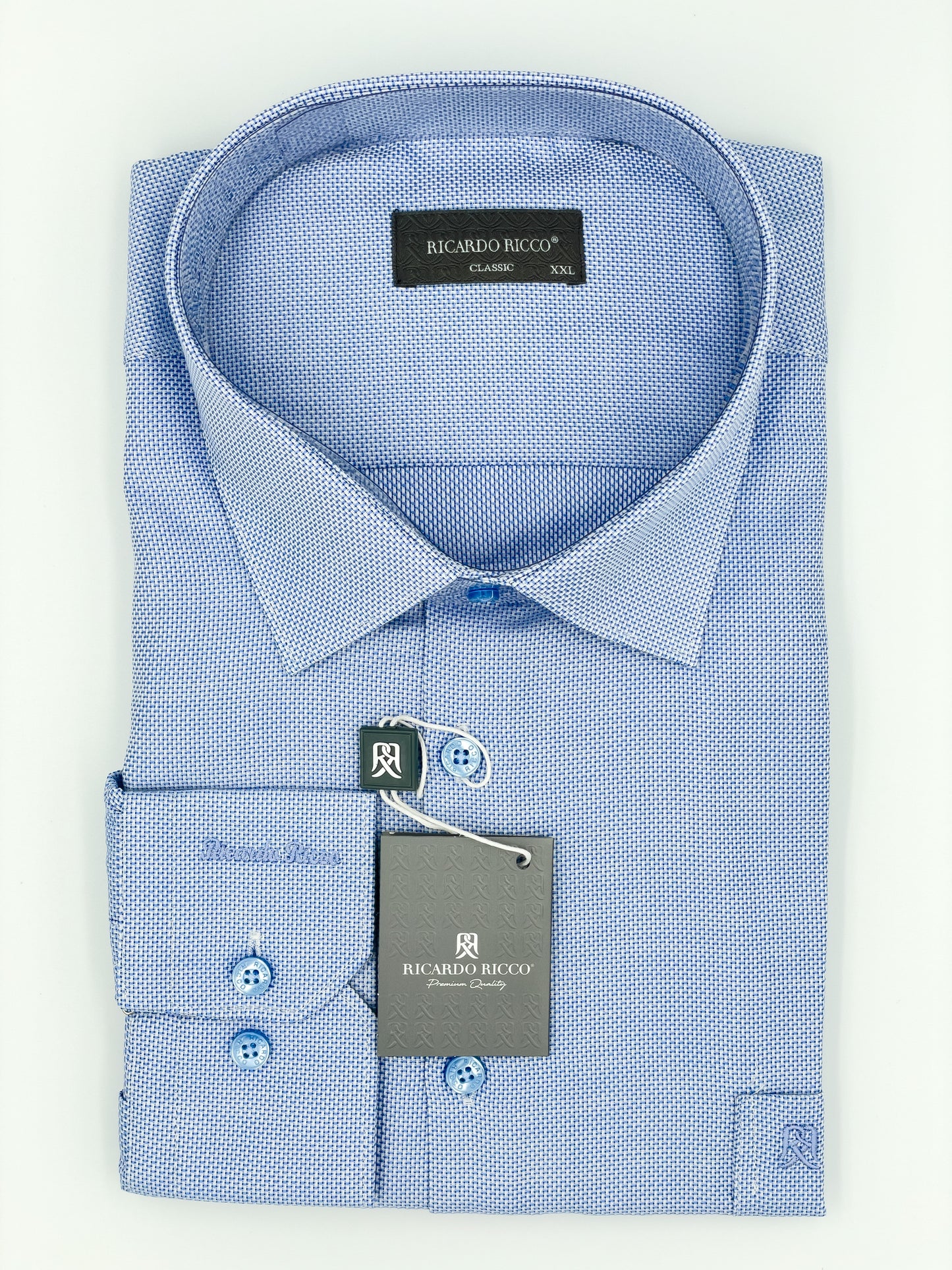 Ricardo Ricco slim 100% cotton shirt