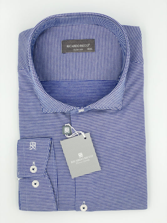 Ricardo Ricco slim 100% cotton shirt