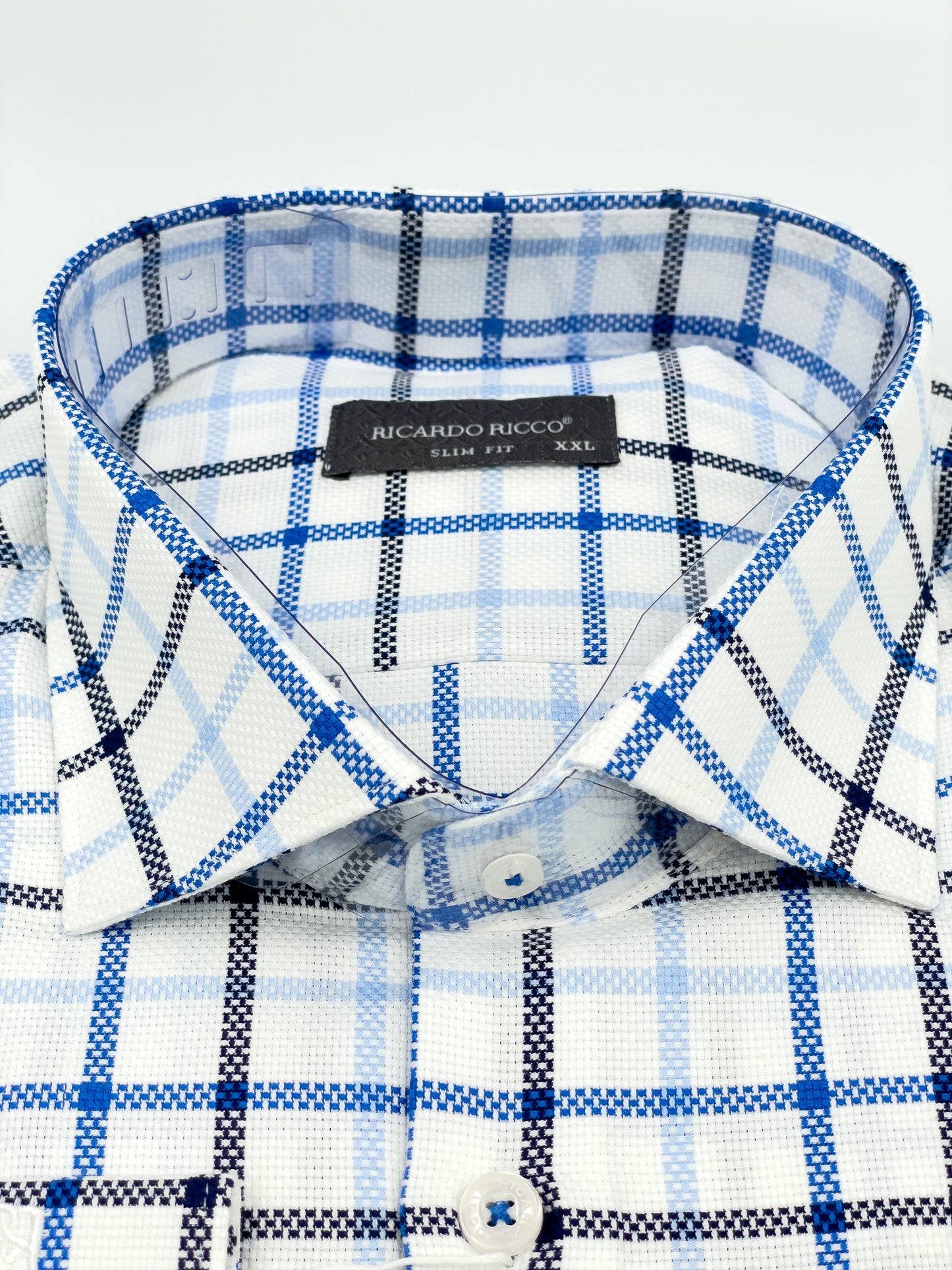 Ricardo Ricco slim 100% cotton shirt